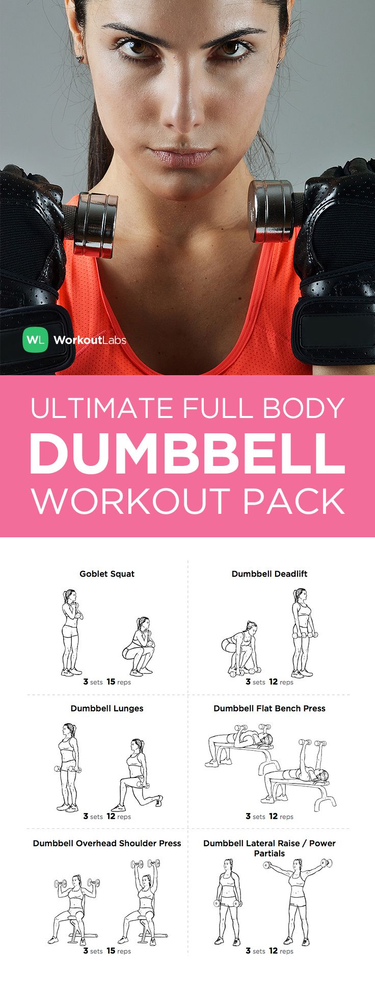dumbbell workouts pdf for women