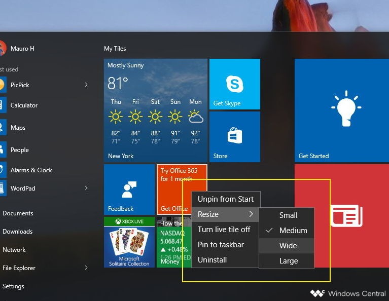 customize desktop background windows 10