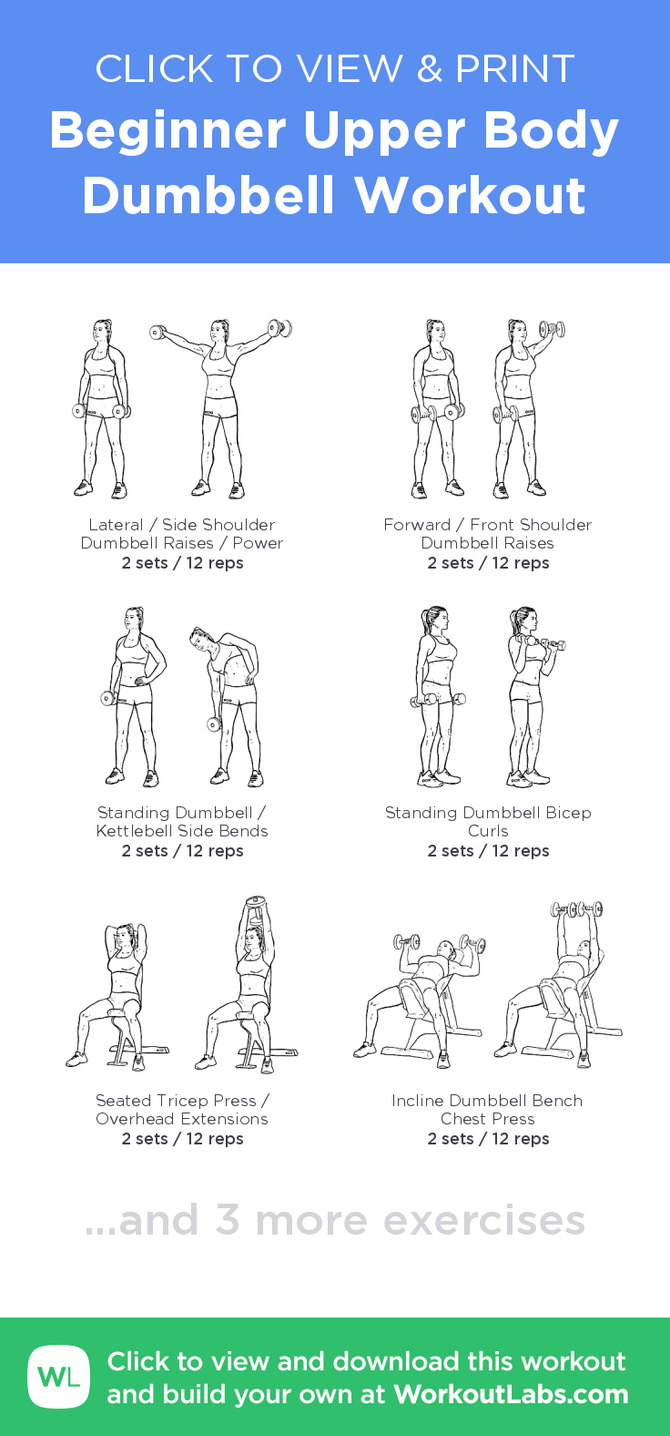 dumbbell workouts pdf for women